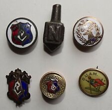 Order of United American Mechanics - small pins, circa early 1900s, sterling etc picture
