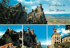 Vtg Postcard 6x4 Italy San Marino Multi View 1980s K6 picture