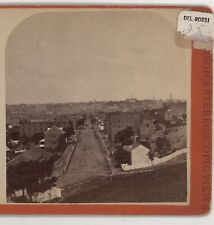 Civil War Era View from Libby Hill Richmond VA Anderson Stereoview c1865 picture