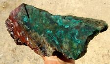 3.82 LB  AZ Planet Mine Chrysocolla/Turquoise  Rough Stone Lapidary (DX) picture