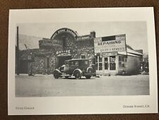 Donner Summit CA  Stone Garage Historic Postcard Reprint picture
