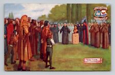 Postcard Friar Bacon, Tuck 1907 Oxford Pageant Oilette K18 picture