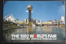 Postcard World's Fair 1982 Knoxville Tennessee Sunsphere State Amphitheatre  picture