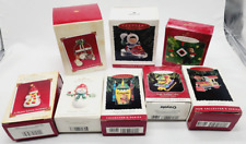 Lot Of 18 Vintage Hallmark Keepsake Christmas Ornaments In Boxes 1998 1999 picture