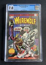 Werewolf By Night #32 CGC 7.0 Key 1st Appearance Moon Knight Marvel Comics 1975 picture