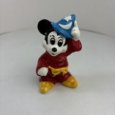Vtg Disney Japan MICKEY MOUSE Ceramic Figurine Sorcerer's Apprentice Fantasia picture