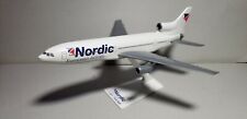 FLIGHT MINATURE NORDIC EUROPEAN L-1011 1:250 SCALE PLASTIC SNAPFIT MODEL picture