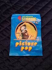 Panini top sellers picture pop stickers cards 1974 sealed pack superb condition picture
