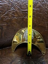 Brass Gorget With nickle silver cypher picture