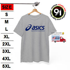 New Shirt Asics Logo Men's T-Shirt Size S-5XL picture