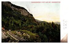 Frankenstein Cliff and Mt. Washington  postcard  made in Germany #468 picture