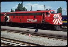 Original Railroad Slide - CP Canadian Pacific 1407 Vancouver BC 7-17-1980 picture