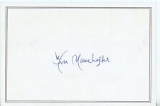 Famed Historian &Author William Manchester & his autograph picture