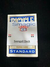 Svengali Bicycle Deck Magic Card Red or Blue you pick your force card Trick - picture