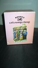 EMPTY Vintage Boords 3D whiskey Decanter ceramic Cat & Barrell Tavern w/warranty picture