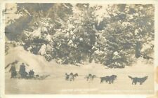 Alaska Winter Sports Wischmeyer #113 1921 RPPC Photo Postcard 20-7571 picture