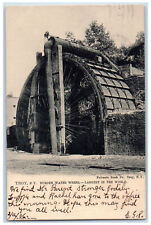 1906 Burden Water Wheel Largest in the World Troy NY Tuck Art Postcard picture