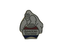 American Tourister Gorilla Luggage Advertising Lapel Pin RARE C4 picture