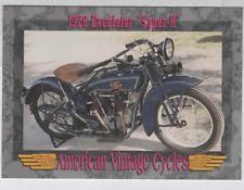 1928 Excelsior Super  #120 American Vintage Cycles Trading Card NEW/UNCIRCULATED picture