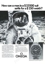1970s Omega Speedmaster watch astronaut $27000 Suit photo NEW POSTER 18 x 24 picture