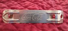 Coca Cola Bottle Opener Vintage Stainless Drink Coke Logo 1960s Ecko Chicago picture