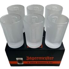 NEW Jagermeister Six Pack 1 Ounce Shot Glasses picture