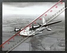 BOAC SPEEDBIRD SHORT S25 SANDRINGHAM G-AHYY: BOAC ISSUED AND STAMPED PHOTO picture