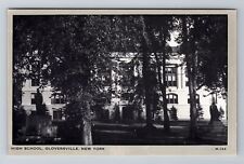 Gloversville NY-New York, High School, Antique, Vintage Souvenir Postcard picture