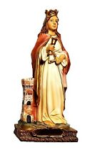 5 Inch Saint Santa Barbara Religious Statue Figurine Chango - the deity of fire picture