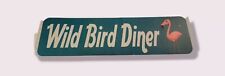 Metal Wild Bird Diner Flamingo Sign 5