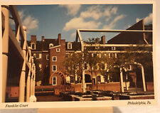 Vintage Postcard- Franklin Court Philadelphia, Pa picture