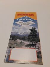 ⭐ Vintage Travel Brochure 1978 Denver The Gray Line picture
