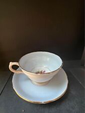 Copelands Grosvenor China Teacup and Saucer Set Blue Color picture