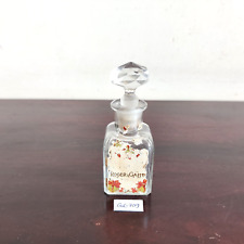 1940s Vintage Roger & Gallet Glass Perfume Bottle France Old Collectible GL709 picture