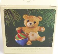 Vintage 1983 Hallmark Keepsake Ornament, 1st in the Series, Cinnamon Bear. picture