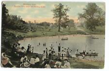 Postcard Hamilton Park Shore and Bathing Scene Waterbury CT  picture