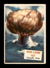 1954 Topps Scoops #109 Bikini A-Bomb Test   VG X3103447 picture