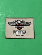 harley davidson BAGHDAD Since 2003 Cloth Patch, Theatre Made picture