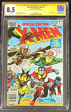 RARE Special Edition X-men #1 1983 Newsstand Variant SS Chris Claremont CGC 8.5 picture