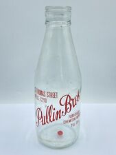 Vintage Pullin Bros Ford Dairy Chewton Mendip Advertising Display Milk Bottle picture
