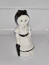 Vintage Porcelain Girl Holding Umbrella Figurine 4