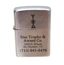 Hi-Lite Korea Flip Lighter Star Trophy & Award Co. Original Vintage Untested  picture