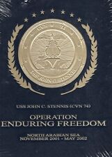 ☆ USS JOHN C. STENNIS CVN-74 ENDURING FREEDOM DEPLOYMENT CRUISE BOOK 2001-2002 ☆ picture