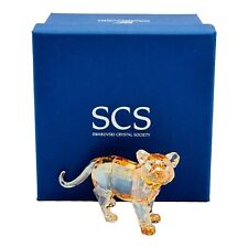 Swarovski Crystal Baby Tiger Cub Figurine #1051686 NEW IN BOX & COA picture