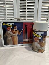 Vintage 1968 King Seeley Thermos Co. Metal Secret Agent Lunchbox With Thermos picture