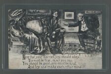 Postcard Marriage Poem by George Payne 1911 picture