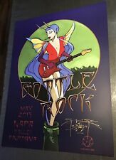STANLEY MOUSE ORIGINAL  BOTTLE ROCK 1st  PRINT 2013  NAPA CA 1st POSTER  Signed picture