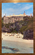 Vintage The Reefs Beach Club Southampton Bermuda Postcard Ocean Sea Relaxing P8d picture