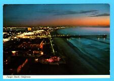 Pacific Beach San Diego California at Dusk Unposted Postcard 4