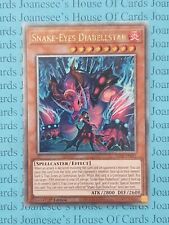 LEDE-EN011 Snake-Eyes Diabellstar Quarter Century Secret Rare Yu-Gi-Oh Card New picture